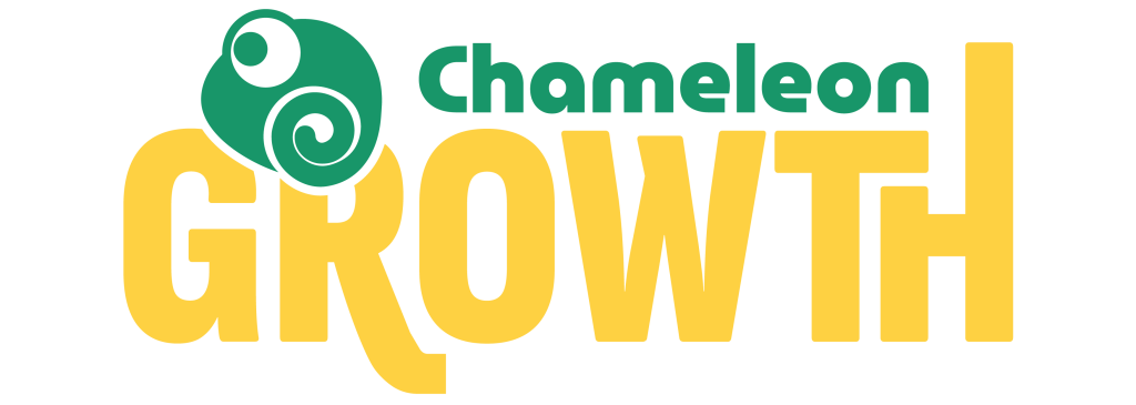 logotipo de chameleon growth - consultoria de growth marketing