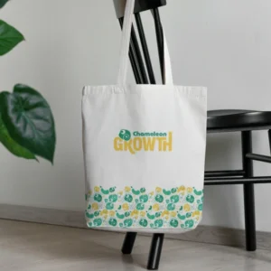 tote bag sostenible i oficial de chameleon growth