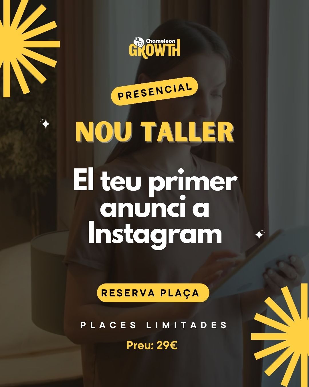 taller presencial gestio de xarxes socials i anuncis a instagram